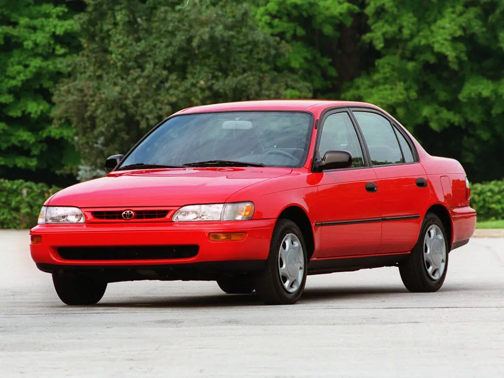 Toyota Corolla (AE101, AE102) 7 поколение, рестайлинг, седан (06.1995 - 08.1997)